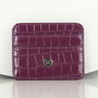 Zoozie Bags Cartera y Tarjetero de Piel Damson